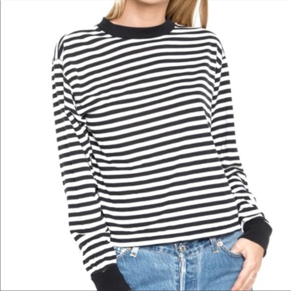 Brandy Melville Tops - Brandy Melville Striped Long Sleeve Top